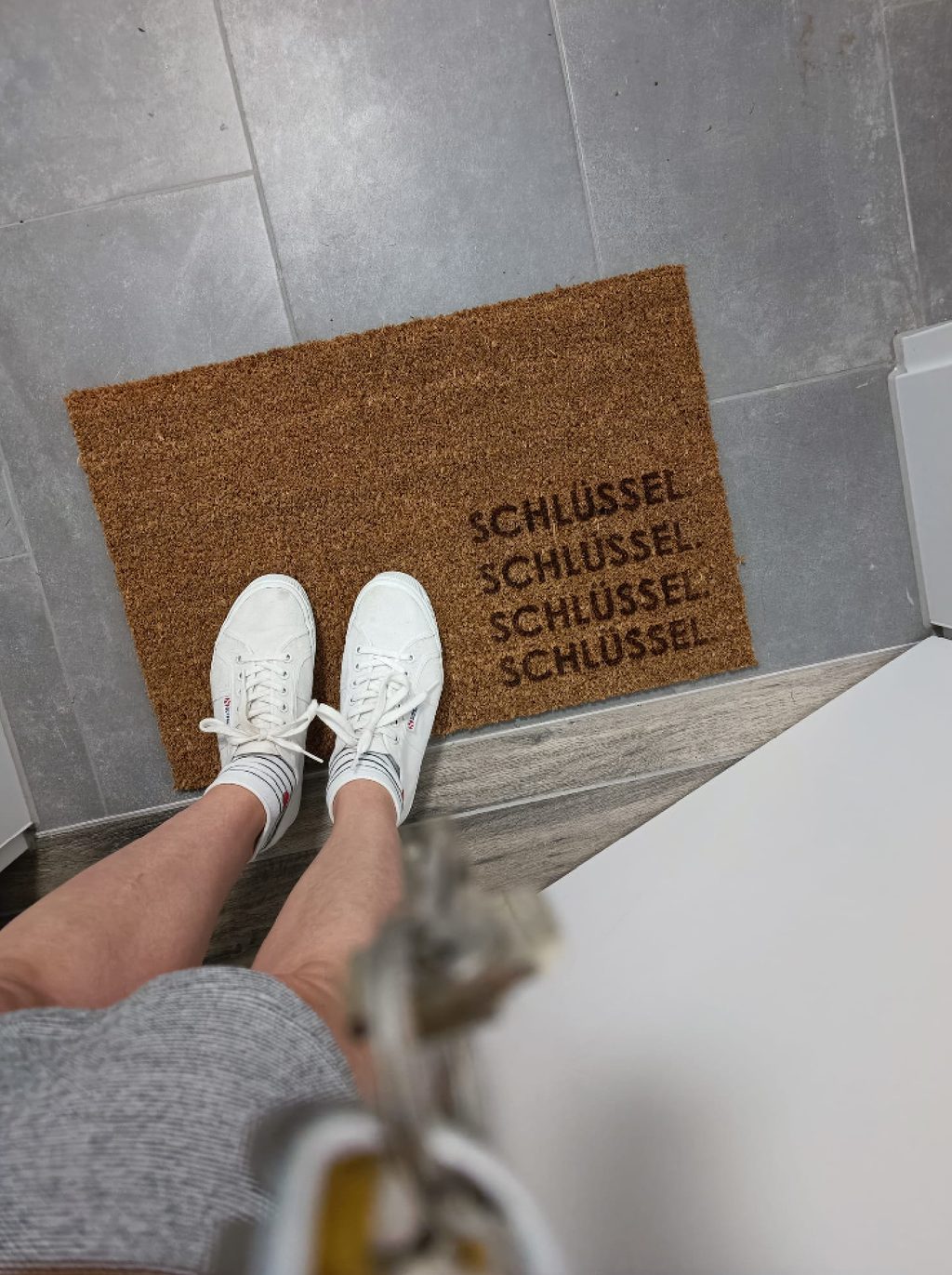 Fußmatte Kokos "Schlüssel Schlüssel Schlüssel Schlüssel"