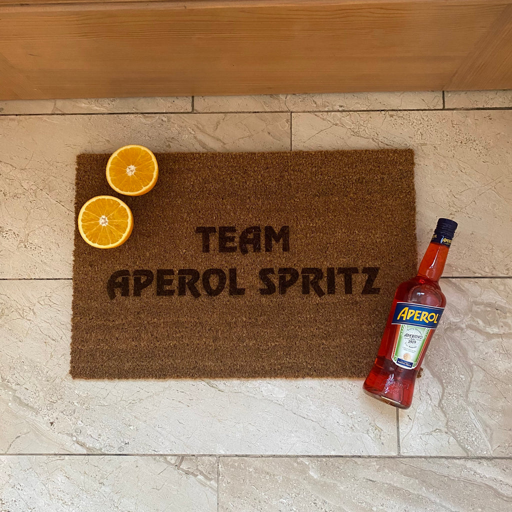 Fußmatte Kokos "TEAM APEROL SPRITZ"