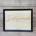 Wandbild "Lieblingsmensch"